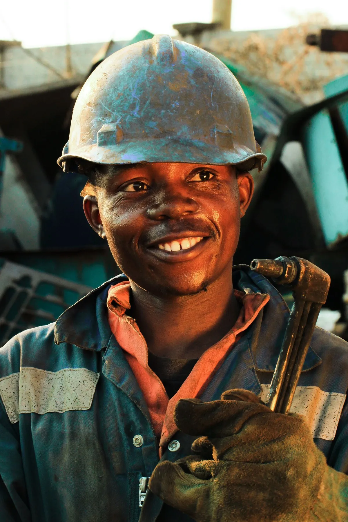 Worker underground