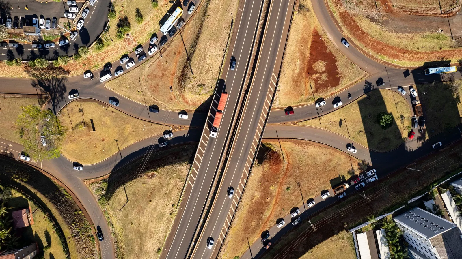 Rail tracks and industrial infrastructure, library photograph