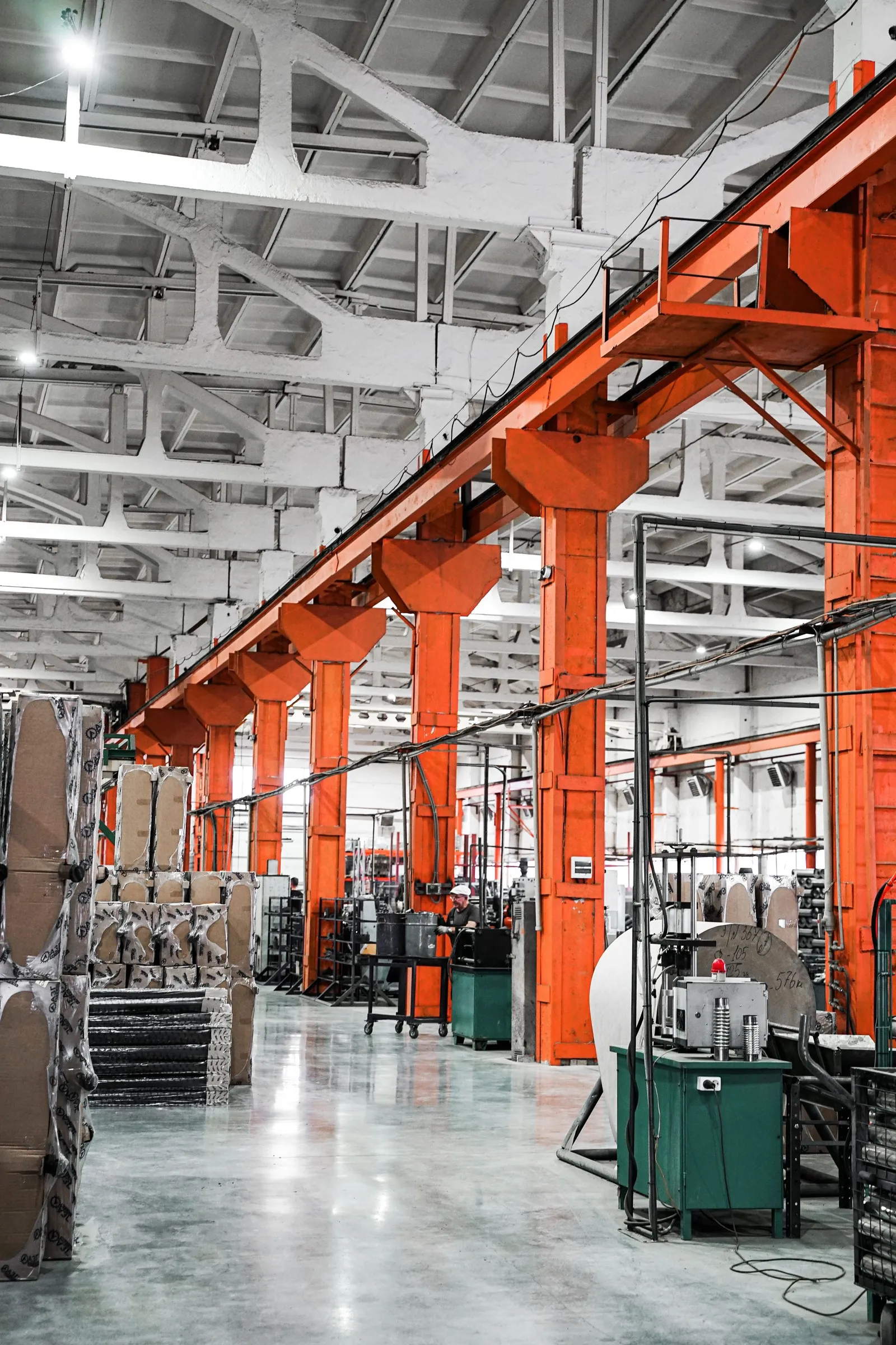 Metals processing plant, library photograph