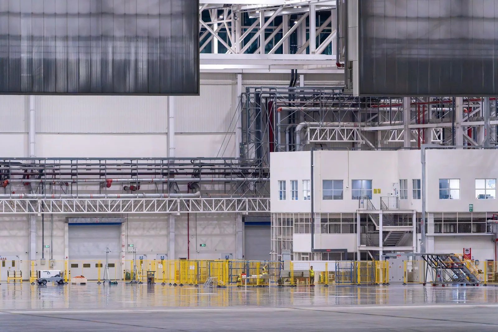 Industrial plant structures, library photograph